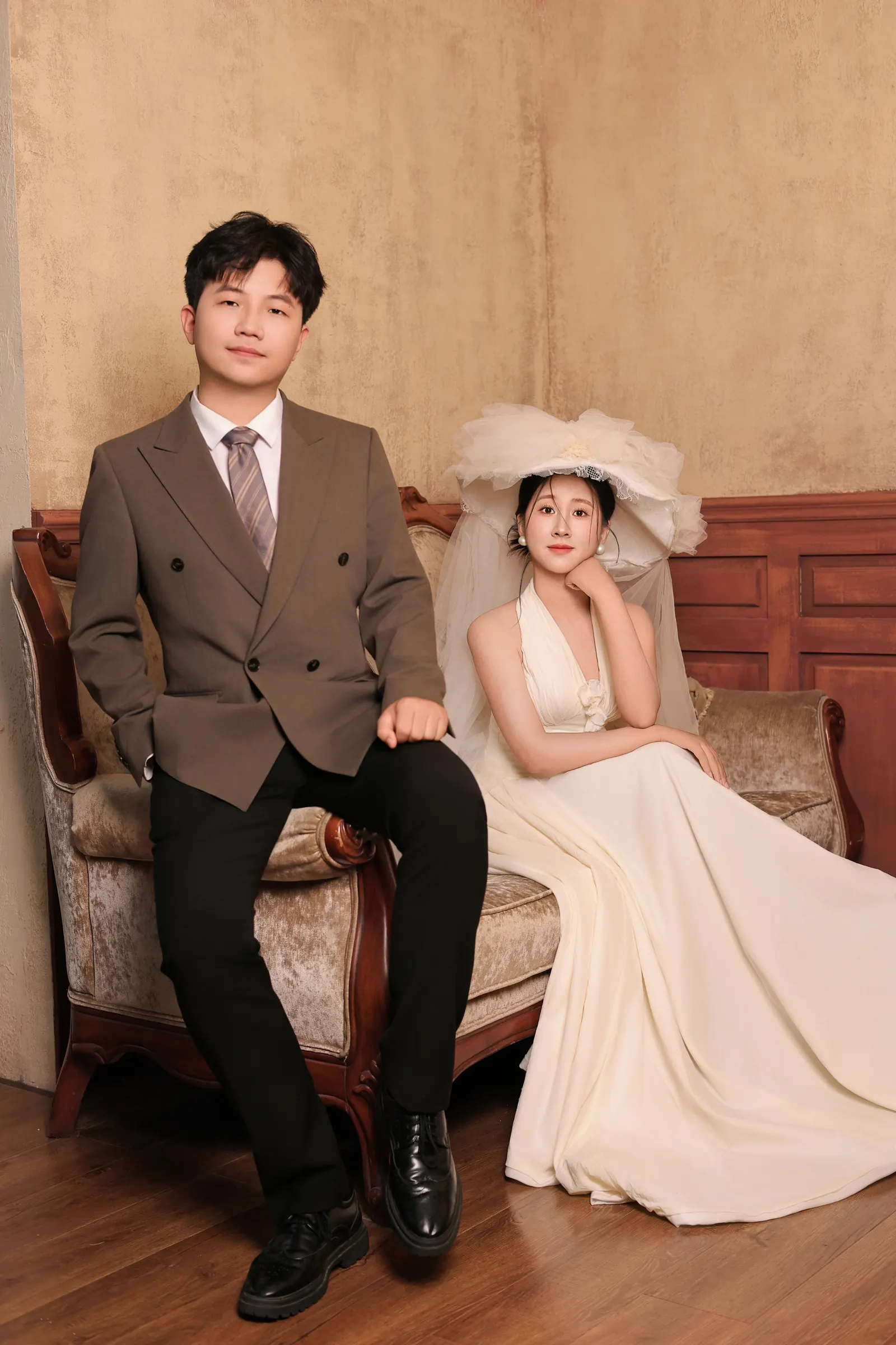 张晓明与谢焕玲婚纱照